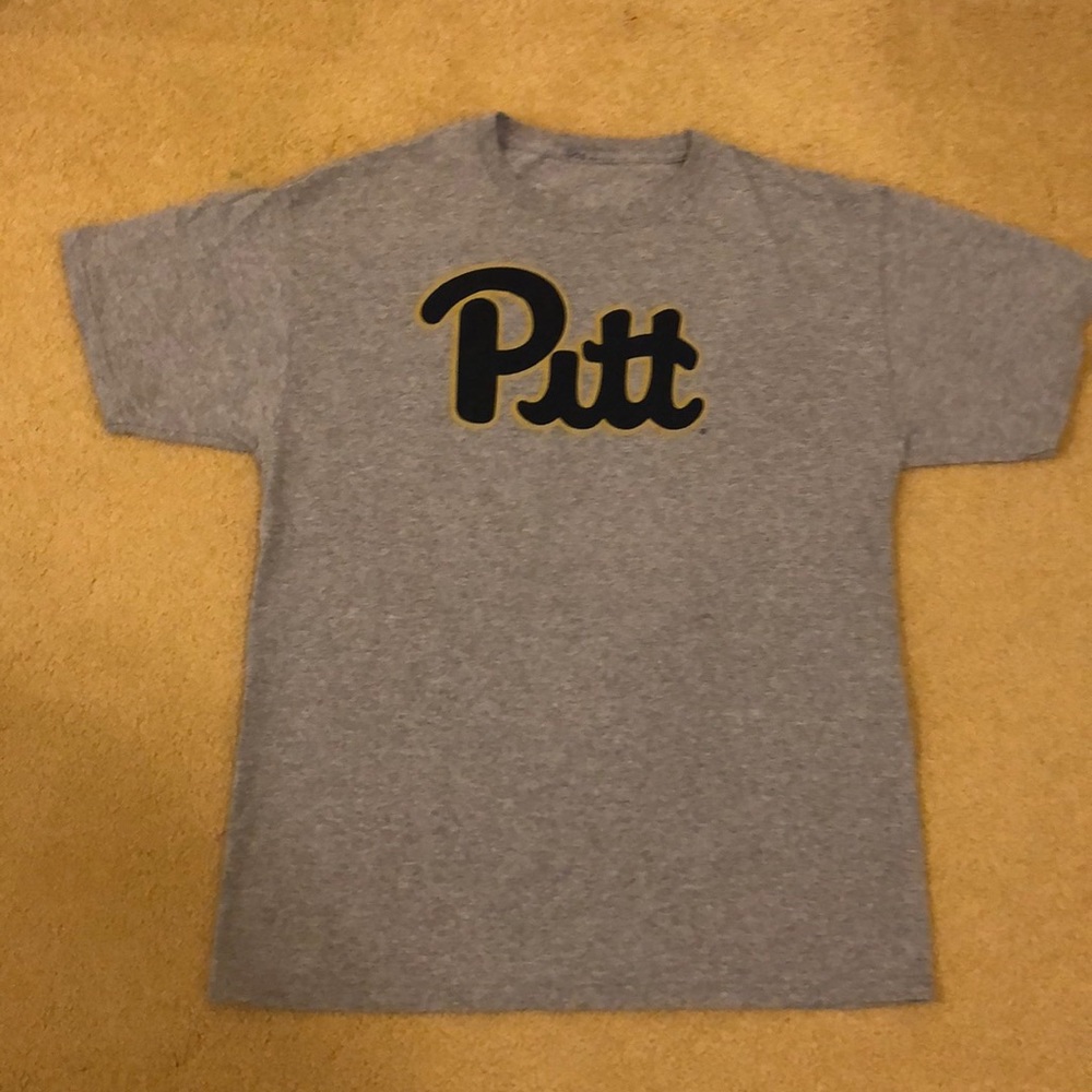 Gray university of Pittsburgh T-shirt